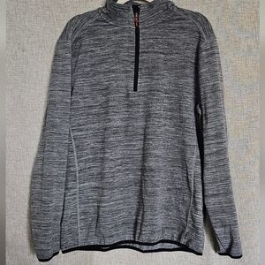 Avalanche Men's Gray Heather Quarter-Zip Pullover